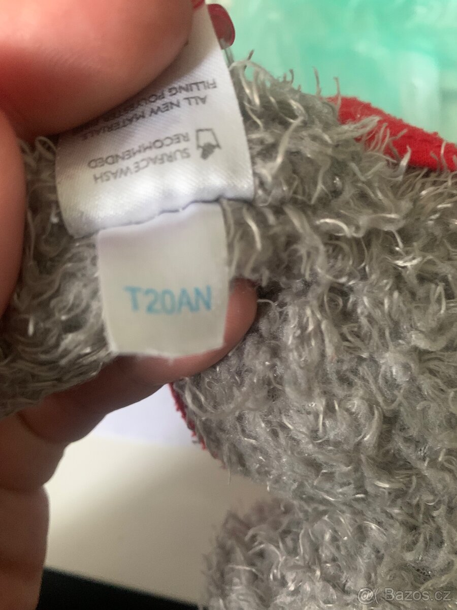 Medvídek Me to You 15 cm, červené triko - vánoční - 4