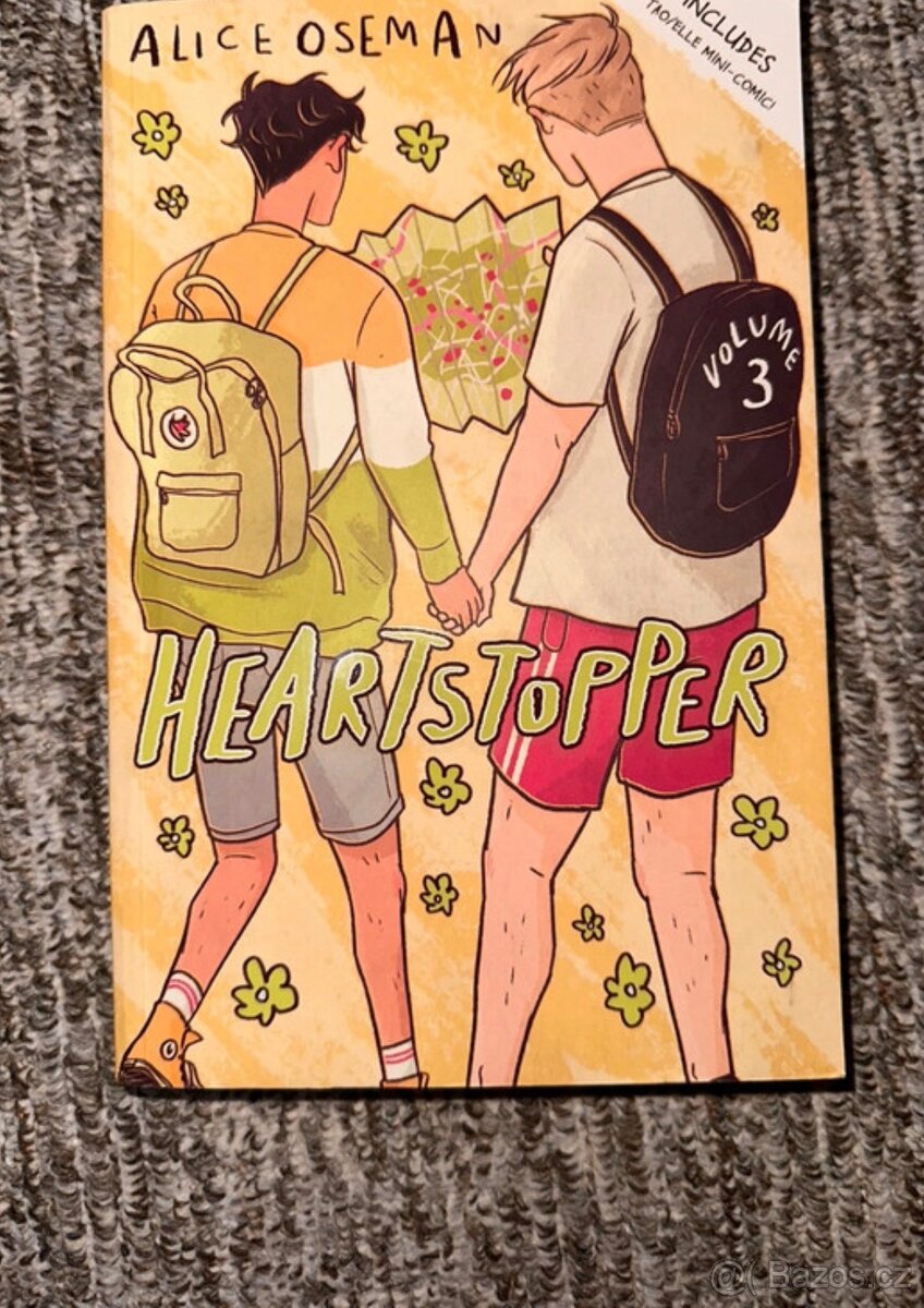 sada komiksové série Heartstopper - 4