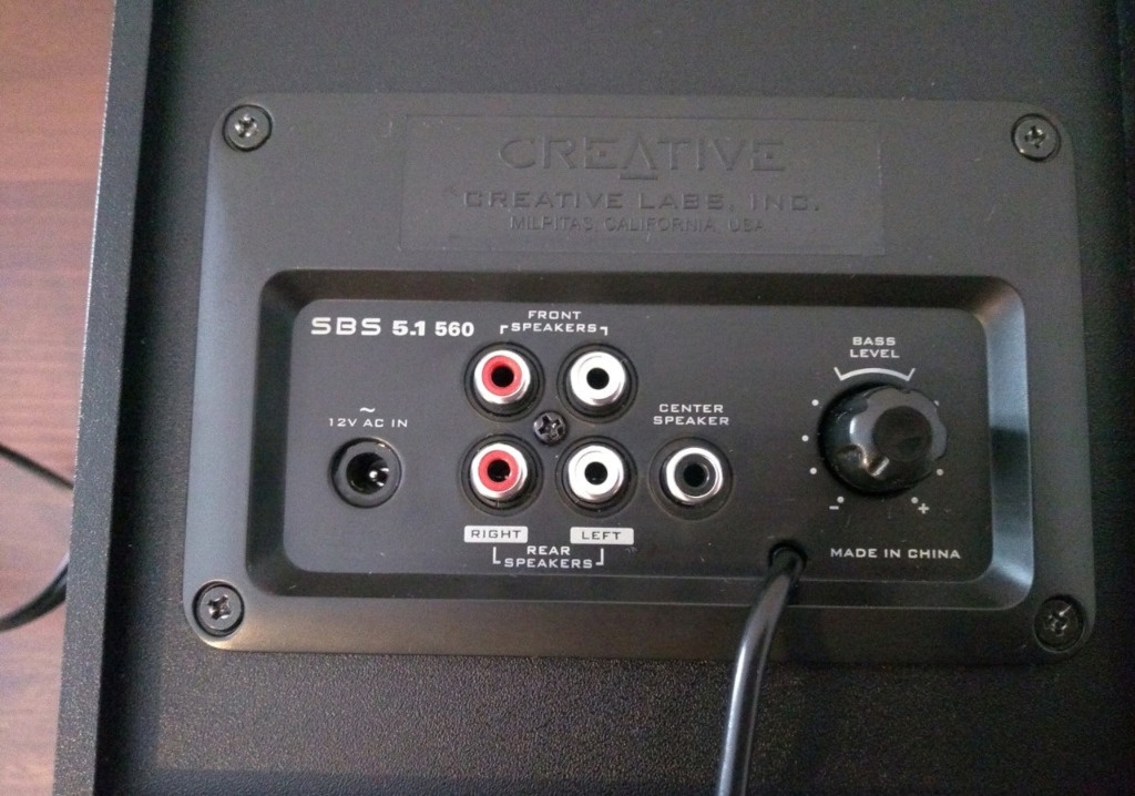Creative MF4005 SBS 560 5.1 Surround Speaker System - 4
