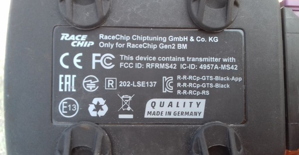 RaceChip GTS Black RS Audi A3 8P - 4