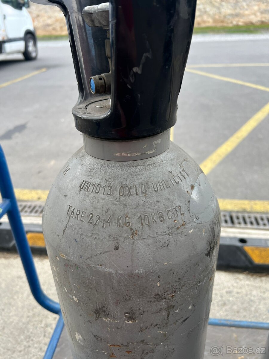 Tlaková lahev CO2 10kg/13,4l nová revize - 4