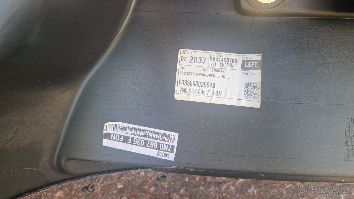 sedačky ze Seat Alhambra (2019) plus další doplňky - 4