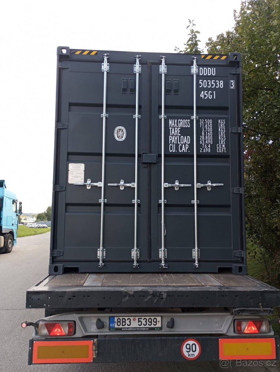 Lodní kontejner 40'HC (12m) NOVÝ antracit - 4