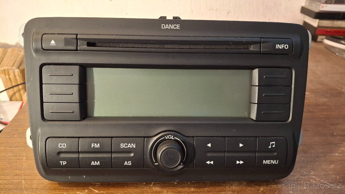 Autorádio Škoda Dance - Originál + PIN, plně funkční - 4
