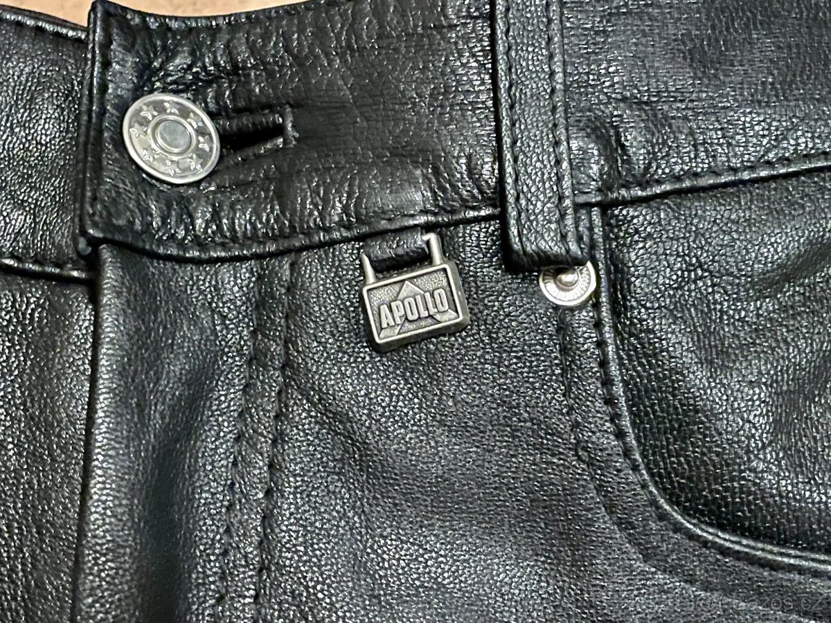 Kozene kalhoty moto 1 - 4