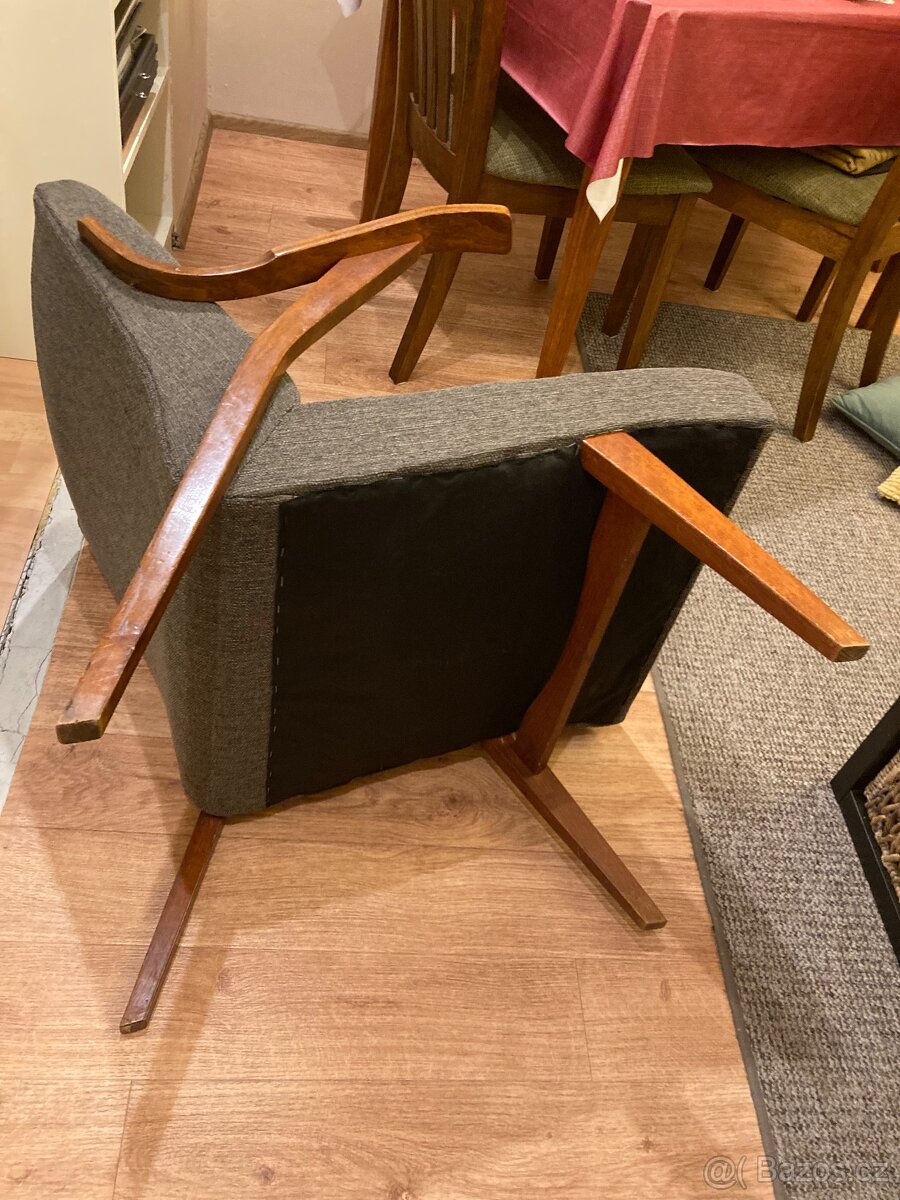 Čalouněná křesla retro - 4