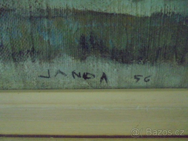 OBRAZ OLEJ NA PLÁTNĚ - 4