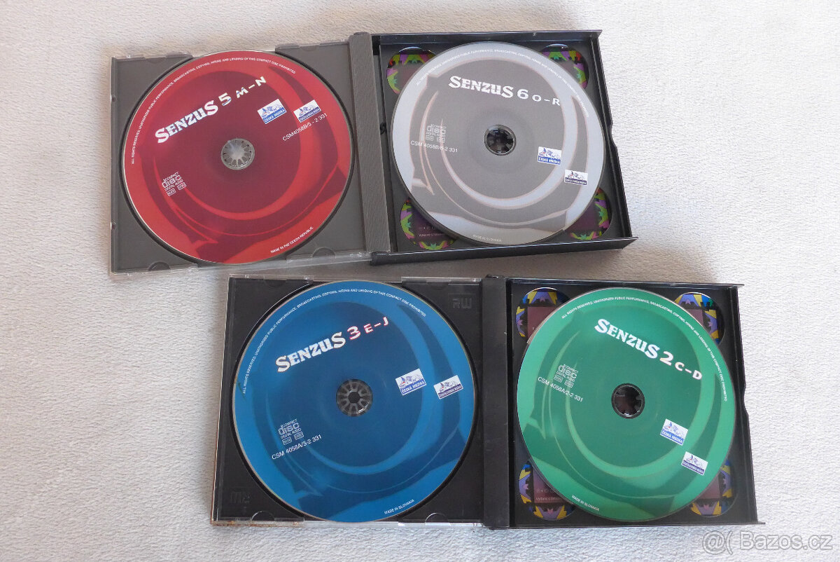 SENZUS od A do Z Kolekce 8CD Slovakia - 4