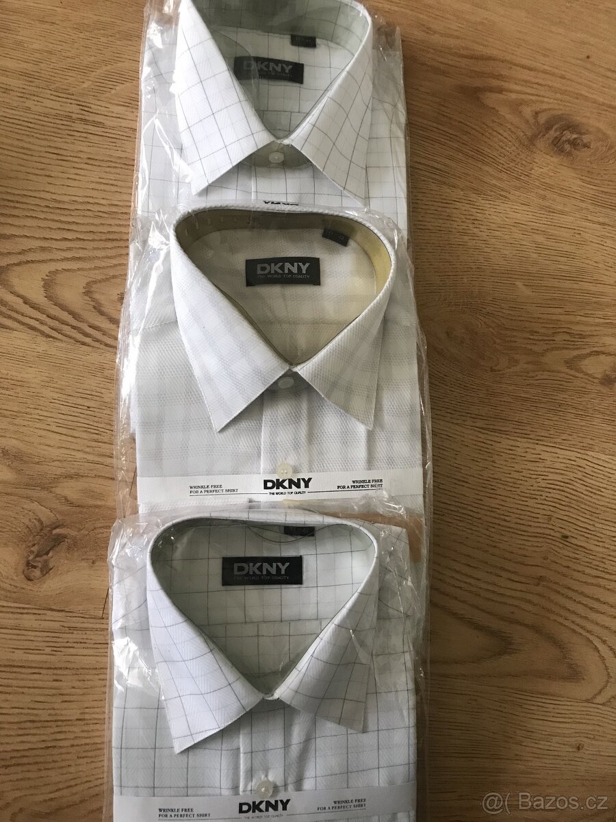 Pánské košile zn. DKNY - 4