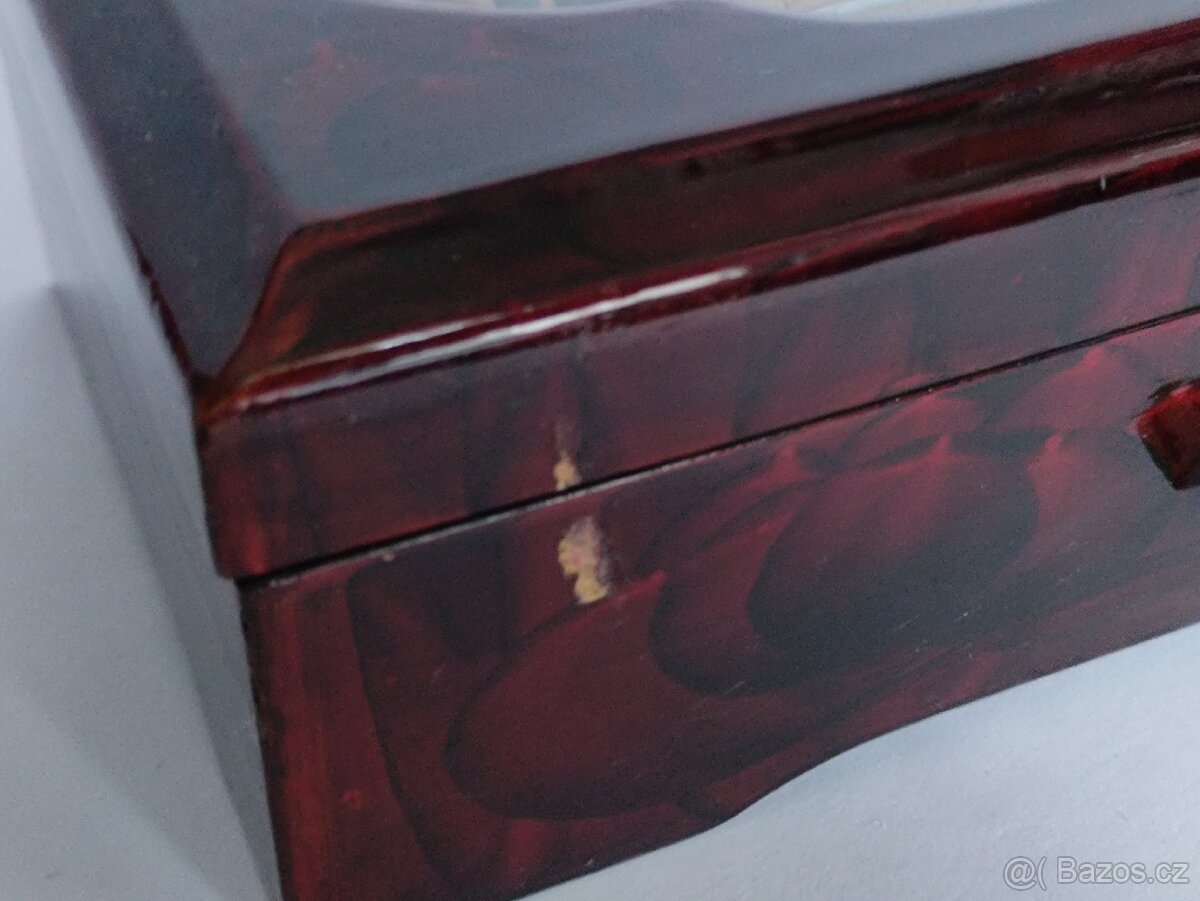 Stará hrací šperkovnice na zámek, poštovné 69.- - 4