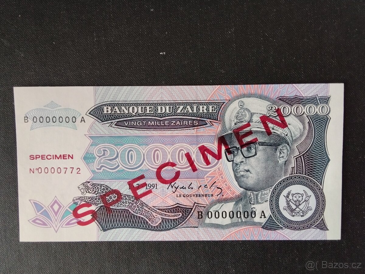 Vice kusů bankovek,UNC - 4