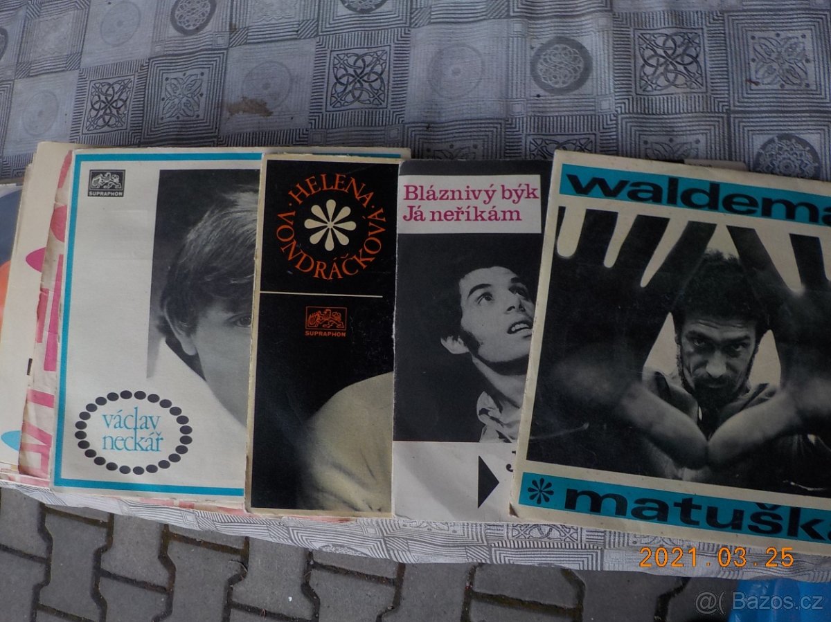 Gramofonové vinilové SP,LP a šelakkové desky,DVD, - 4