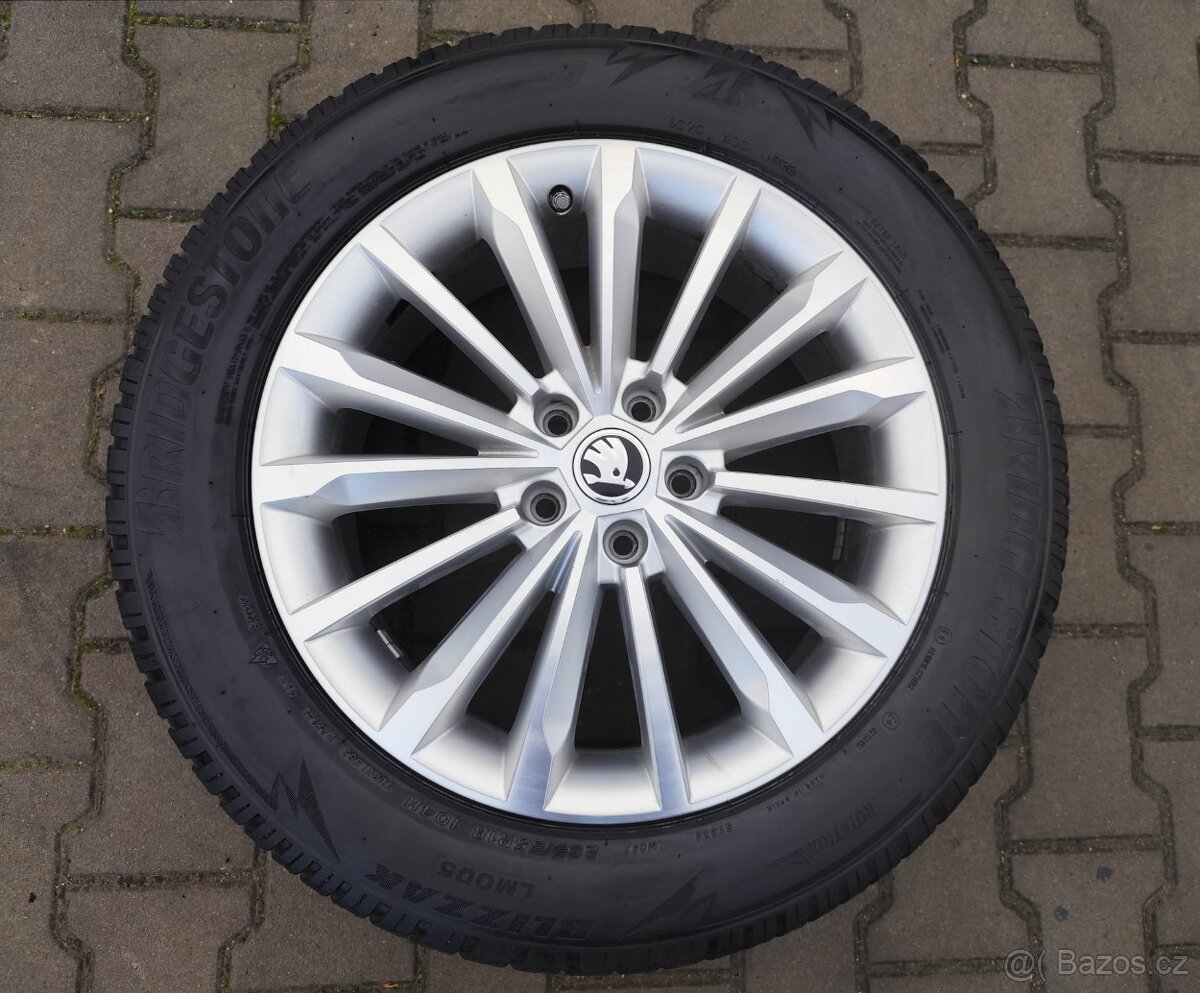 Alu kola originál Škoda Kodiaq 5x112 R18 Trinity - 4