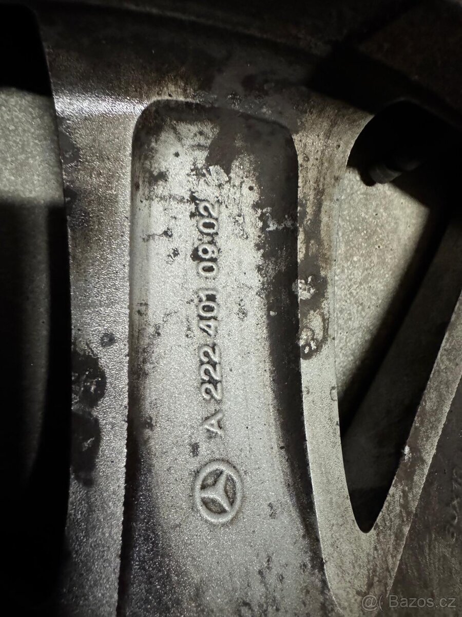 Litá kola / ALU KOLA se zimní pneu Mercedes Benz S W222 - 4