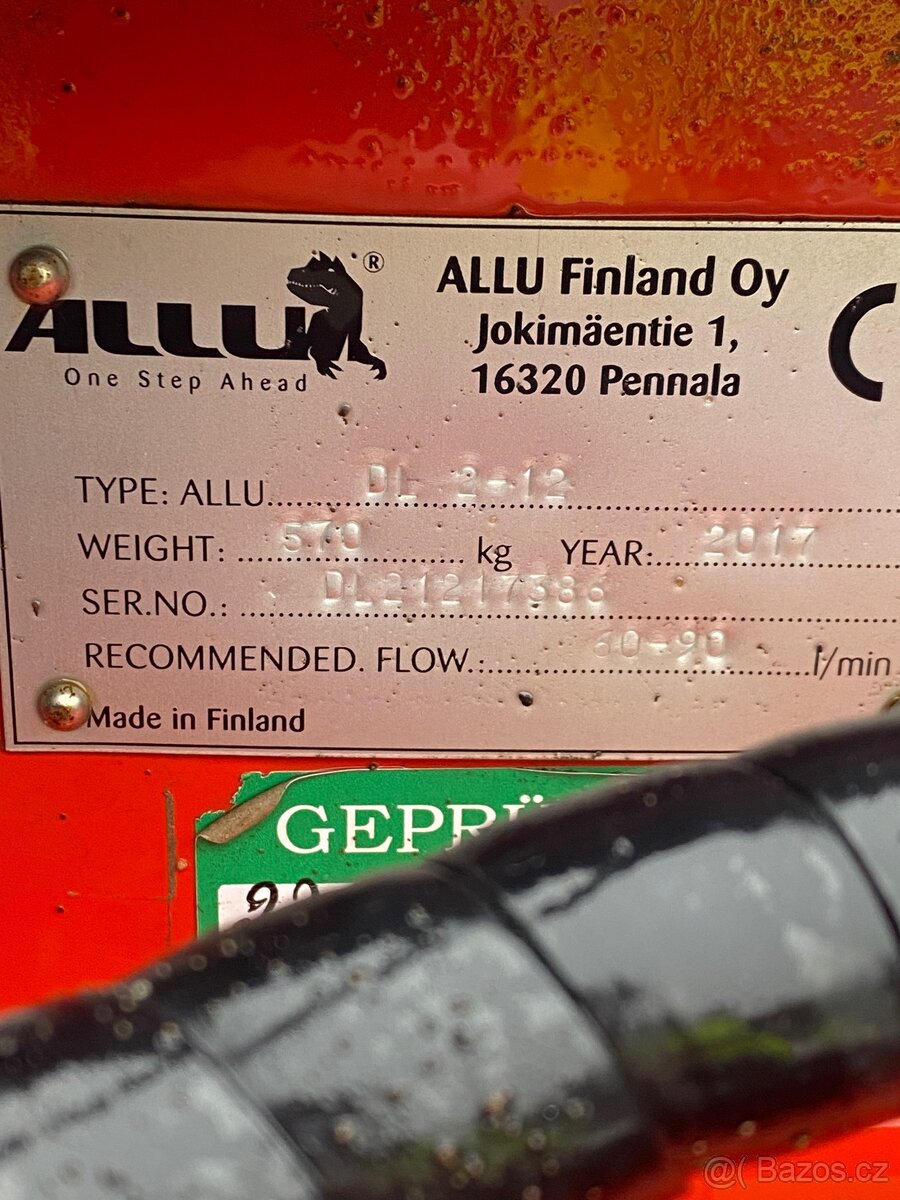 ALLU DL 2-12 kátrovací lopata - 4