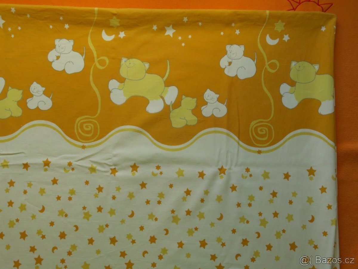 2 povlečení do dětské postýlky + 2 deky - 4