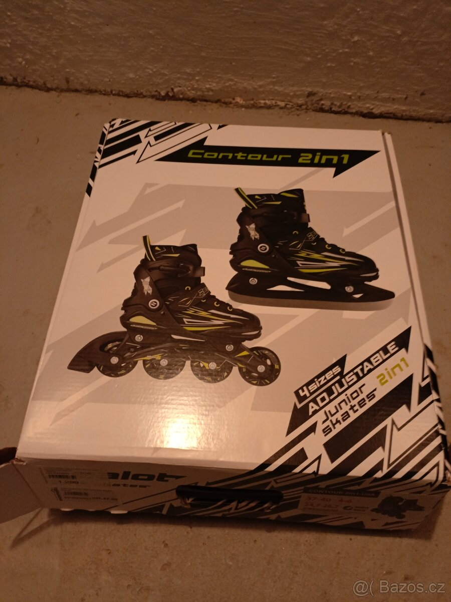 Dětské brusle 37-40 2v1 - 4