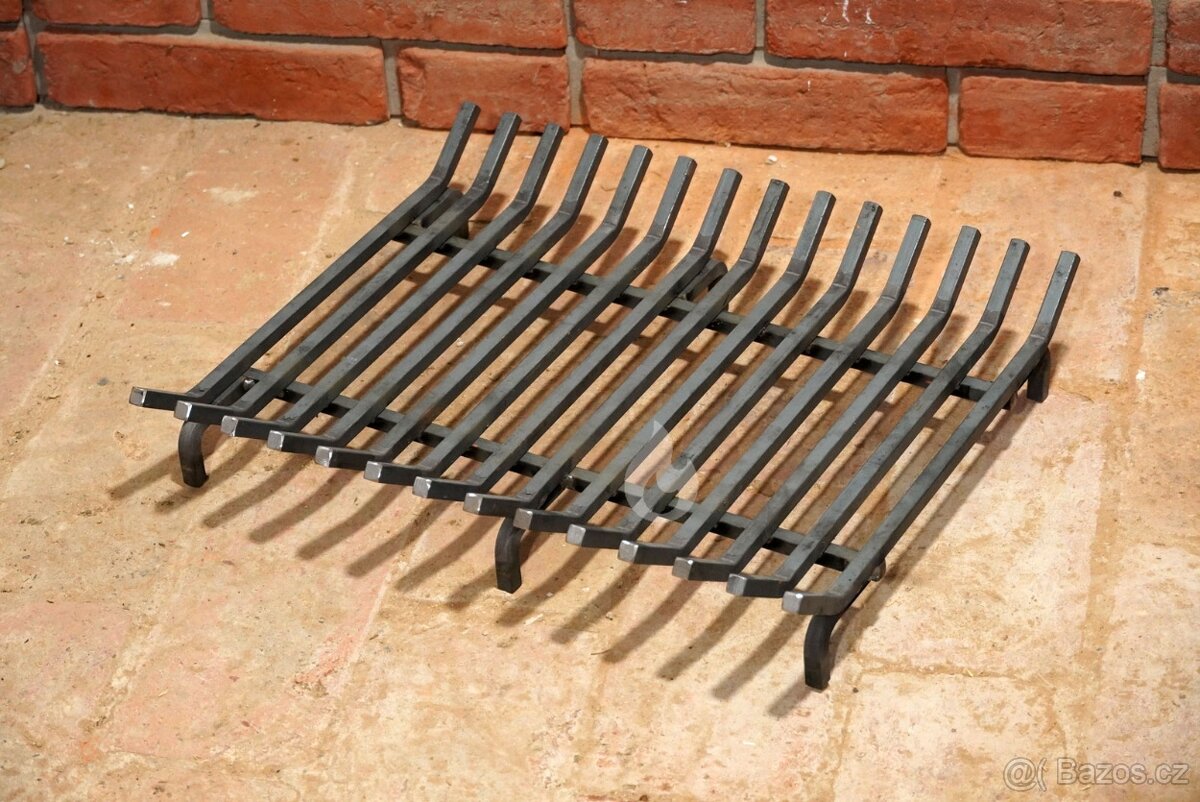 Prodám Nový rošt do krbu Braver G3 50x42 cm, ocelový do tope - 4