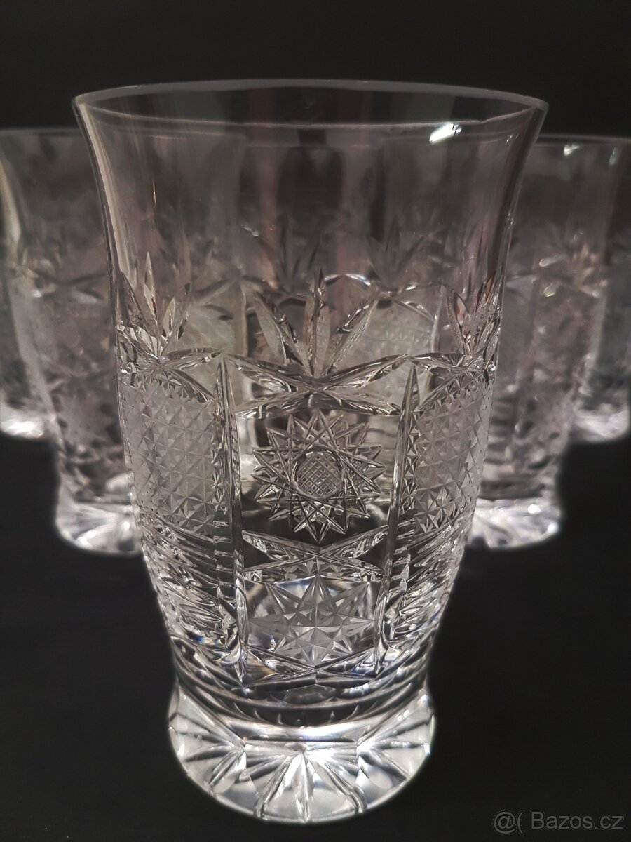 Sklenice broušené - 4