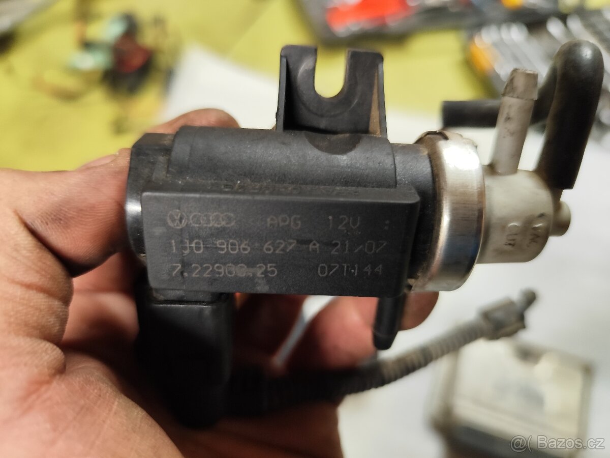 Ventily EGR, turbo, jednotka, climatronic SAG - 4