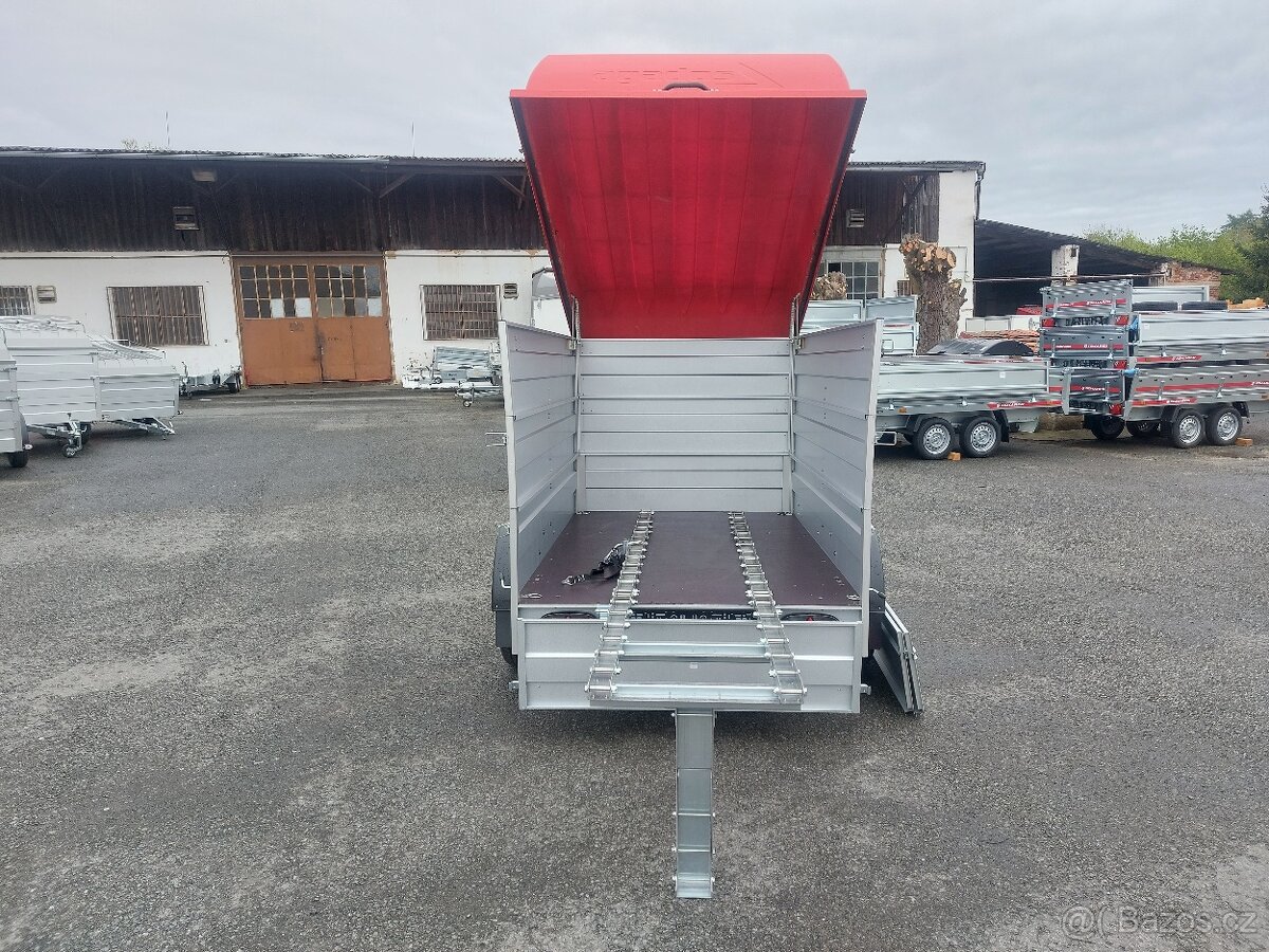 přívěsný vozík pro hasiče s držákem PS12 - 4