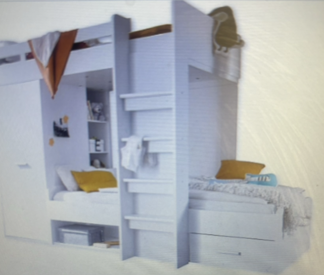 Dětská patrová postel MAXI 1 (dvě ůžka) - 4