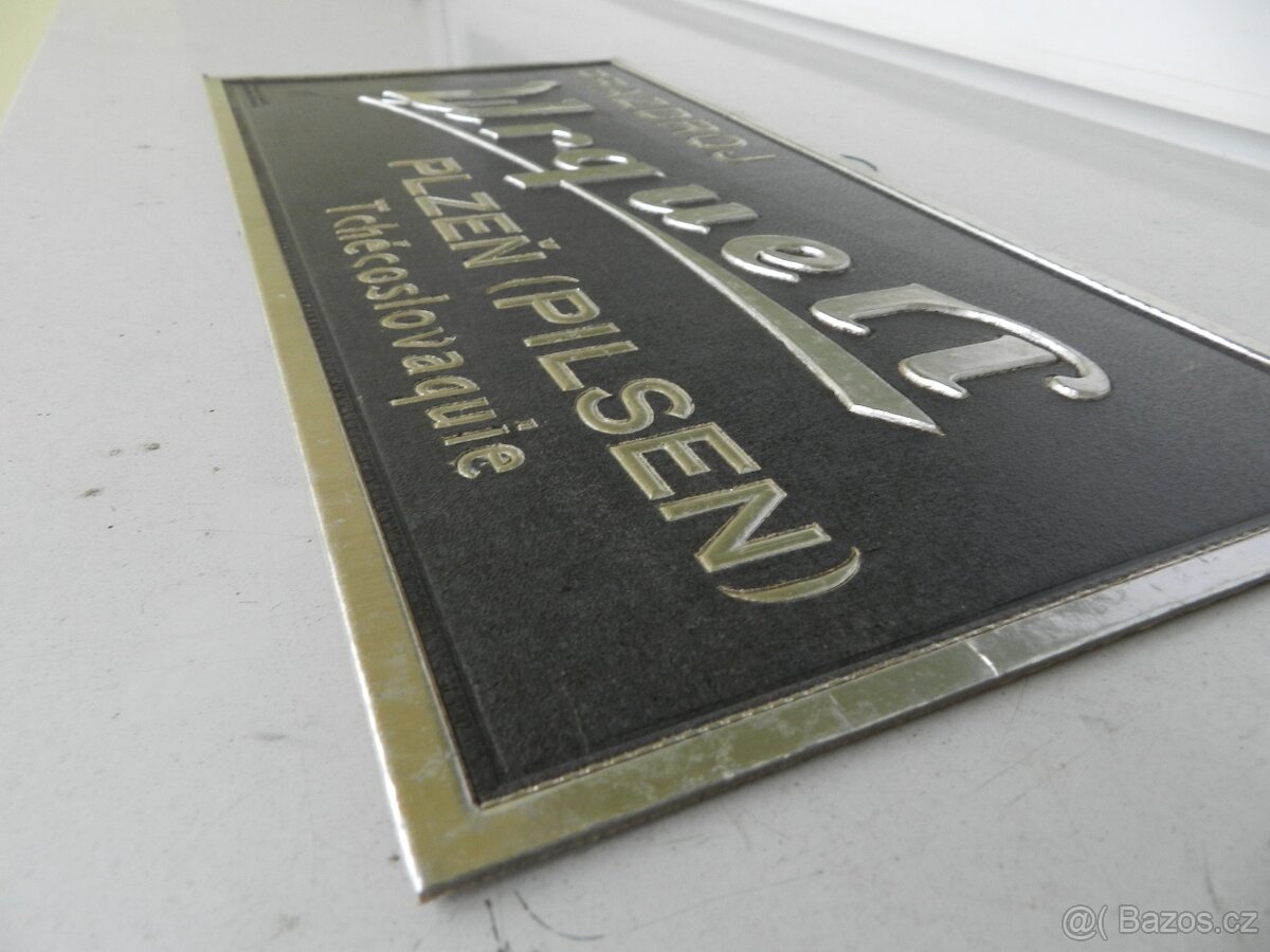 CEDULE Urquell 30 léta ČSR - 4