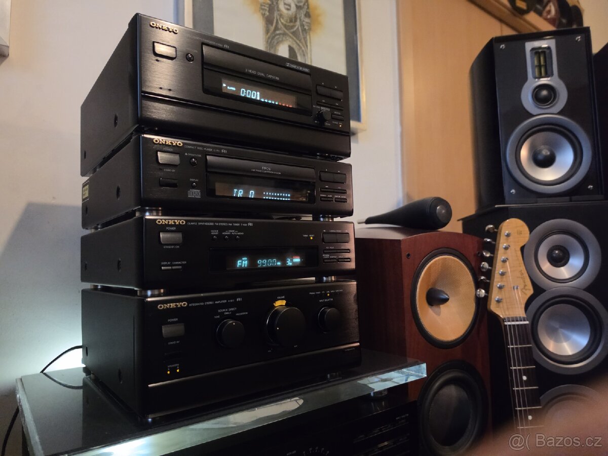 HiEnd midi vĕž ONKYO zes,tuner,mgf,cd, 1.maj, garance - 4