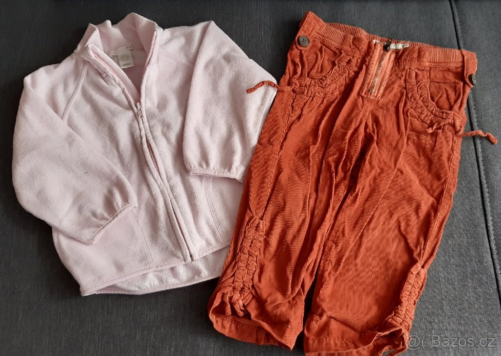 Balík oblečení pro holčičku vel. 86 včetně vesty - 4