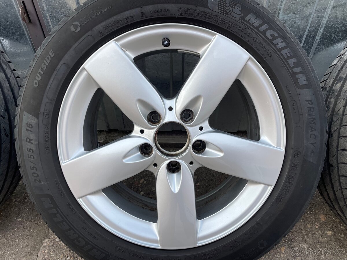 Mercedes ALU kola 5x112 16”+ letní pneu dvourozměr - 4