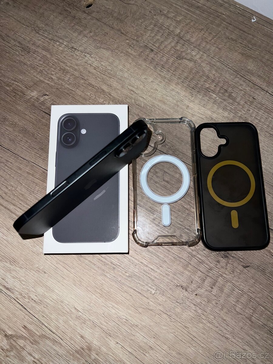 iPhone 16 (128 GB) – Černý, TOP STAV, V ZÁRUCE - 4