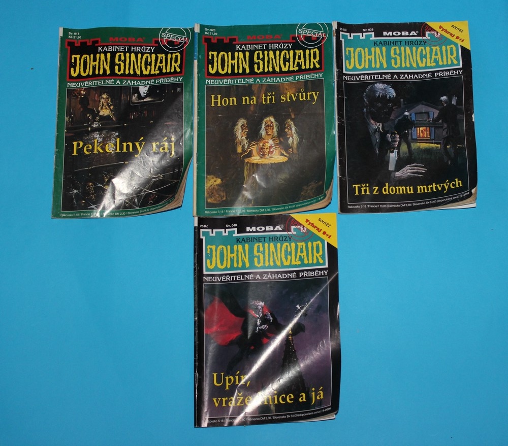 Na stopě hrůzy John Sinclair (27ks) + 3x John Sinclair (3ks) - 4