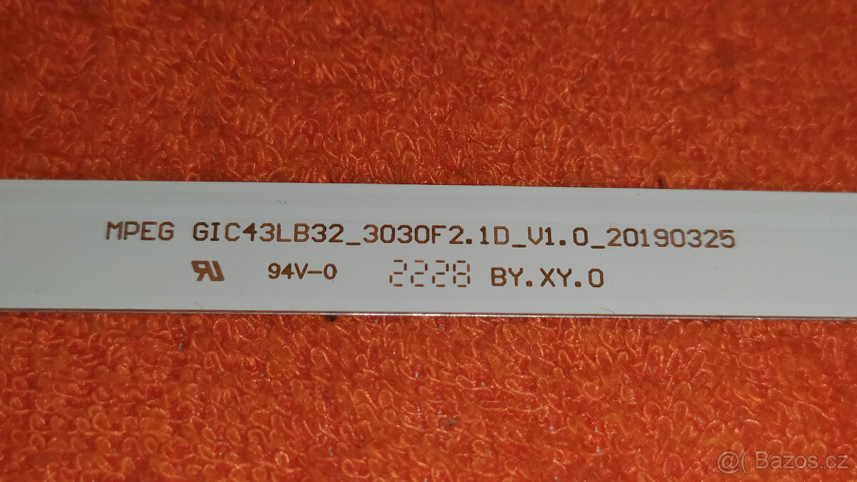 LED podsvit backlight Thomson , TCL , Toshiba - 4