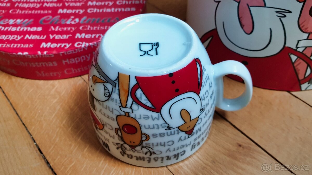 Nové šálky na kávu Merry Christmas - vhodný dárek - 4