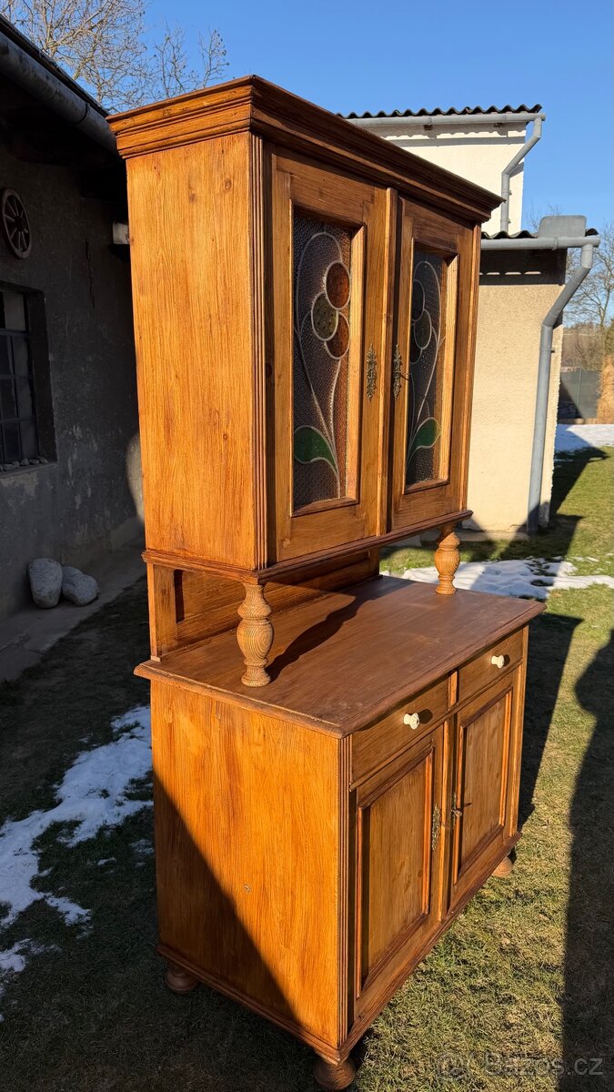 Kredenc, sekretář, příborník - 4