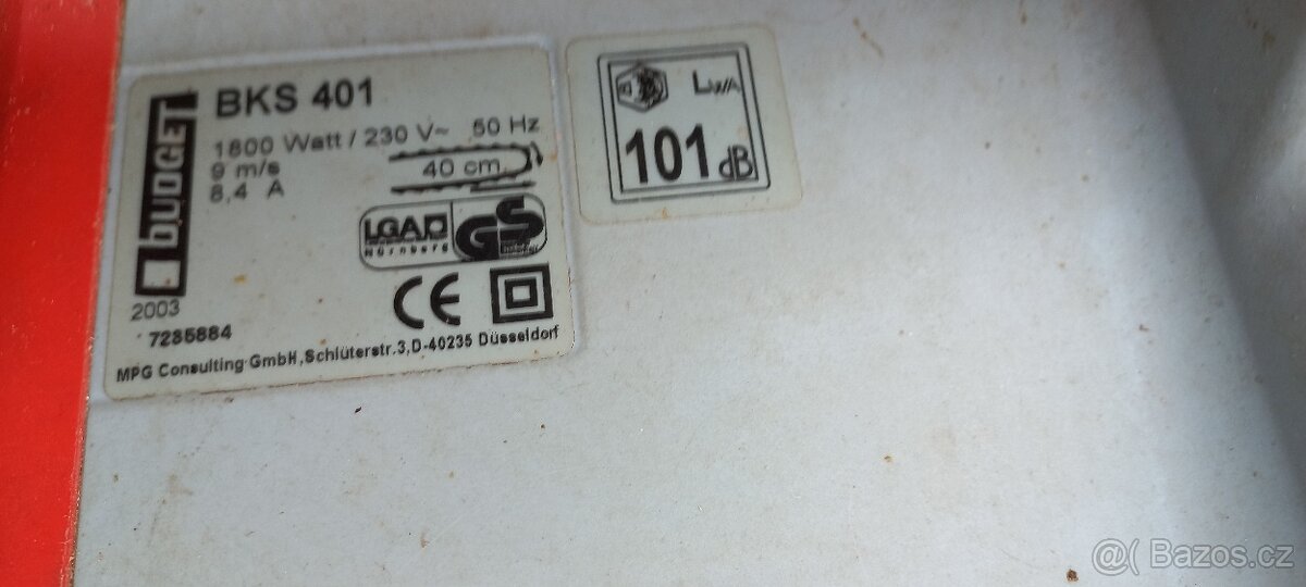 Řetězová elektrická pila - 4