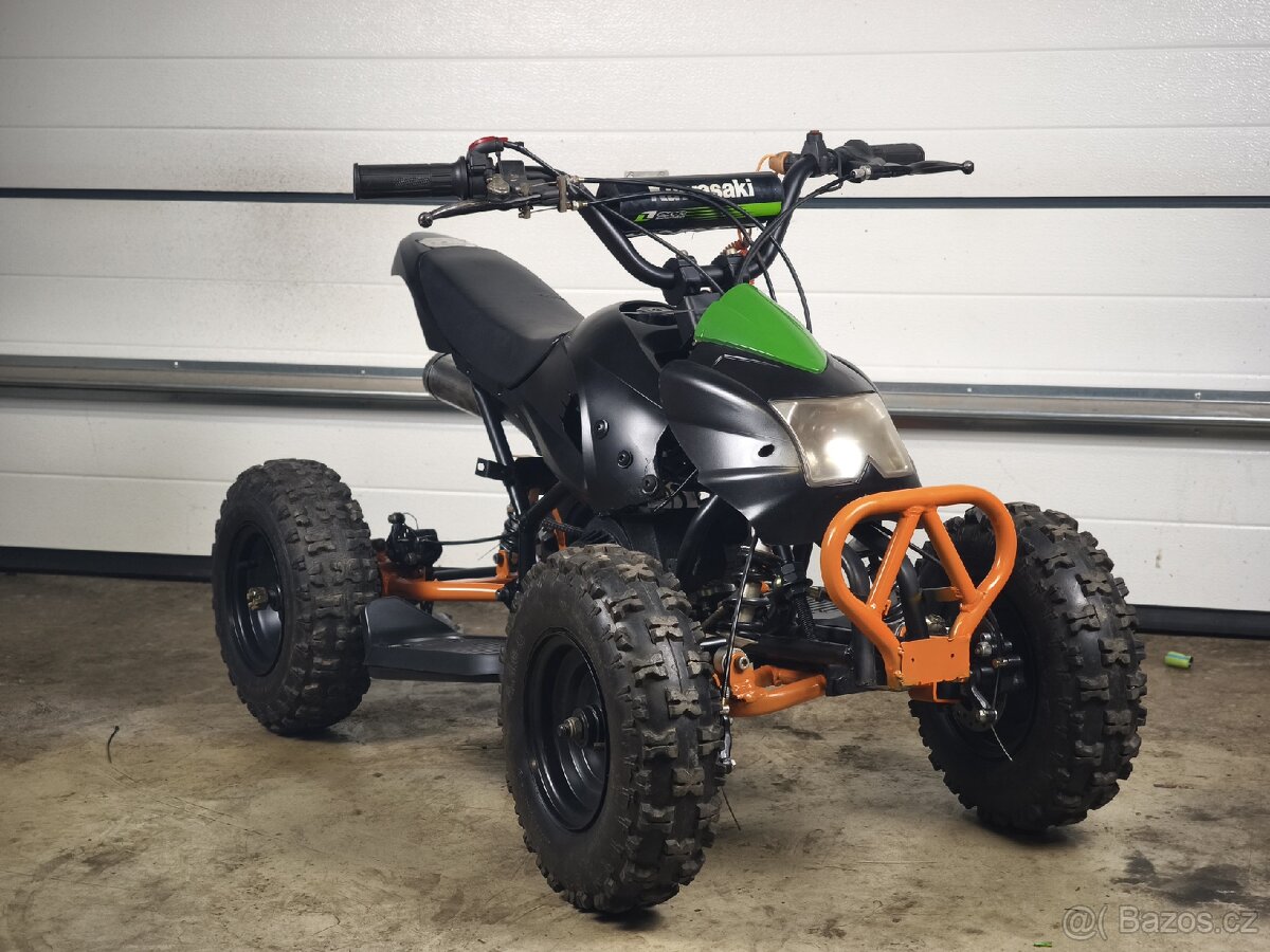 Dětská benzínová čtyřkolka atv 49ccm - 4