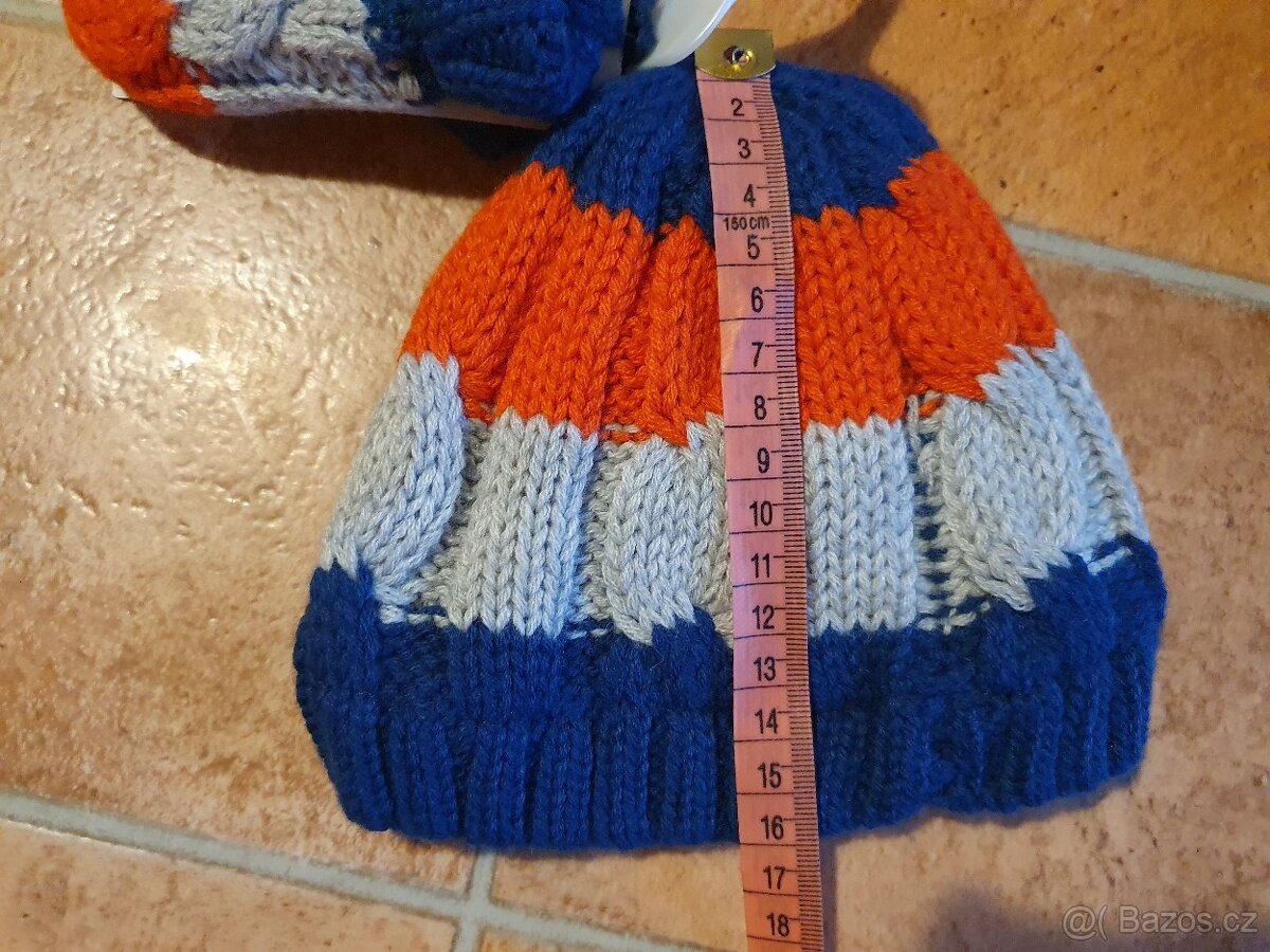 Čepice kulich + rukavice nový set F&F - 4