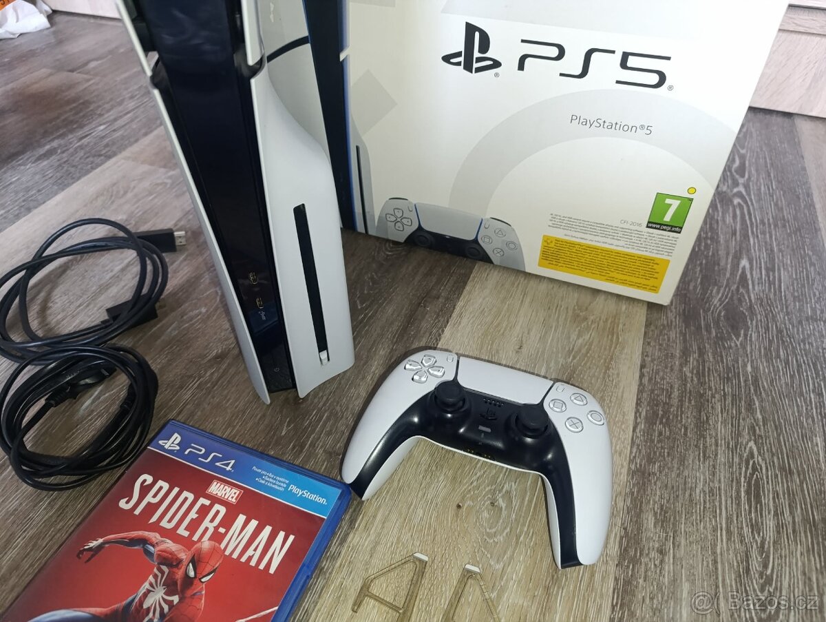 PS5 slim s mechanikou + záruka - 4