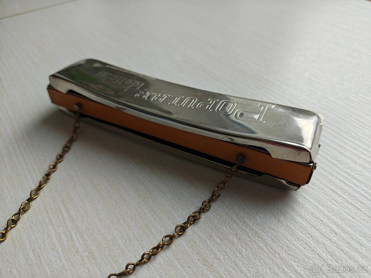 Foukací Harmonika Popular Delicia - 4