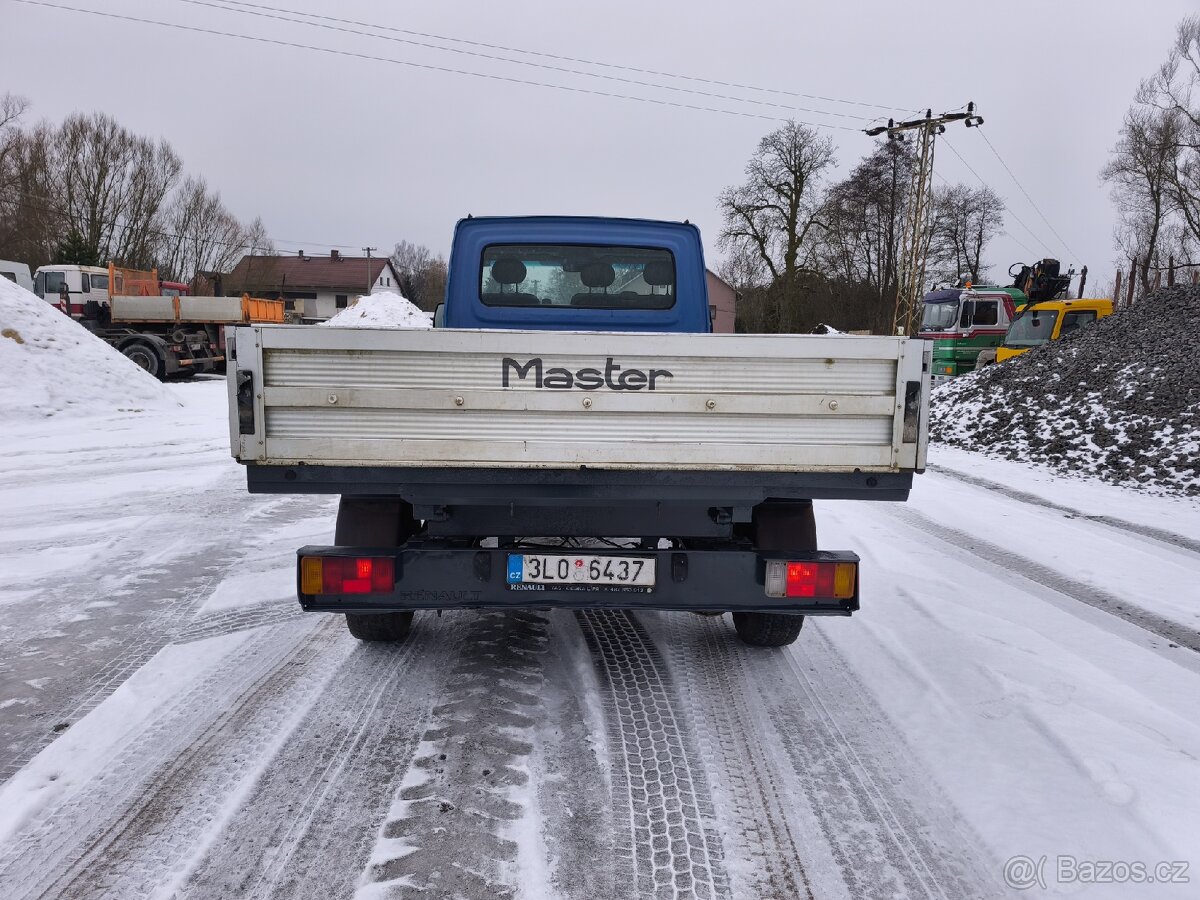 Renault Master sklápěč s plachtou - 4