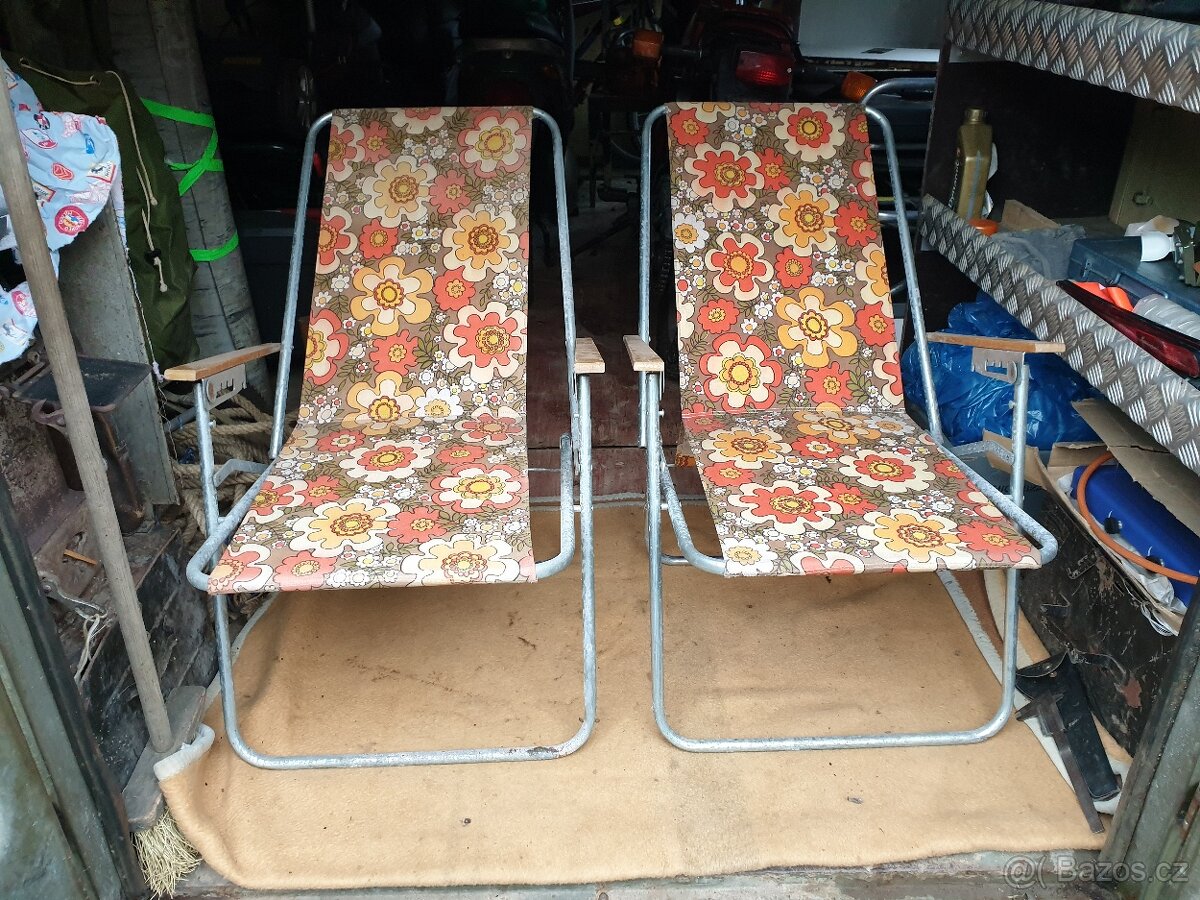 Retro židličky stav 1A - 4