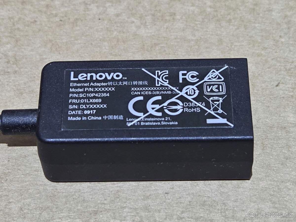 Lenovo Ethernet Extension kabel pro ThinkPad - 4