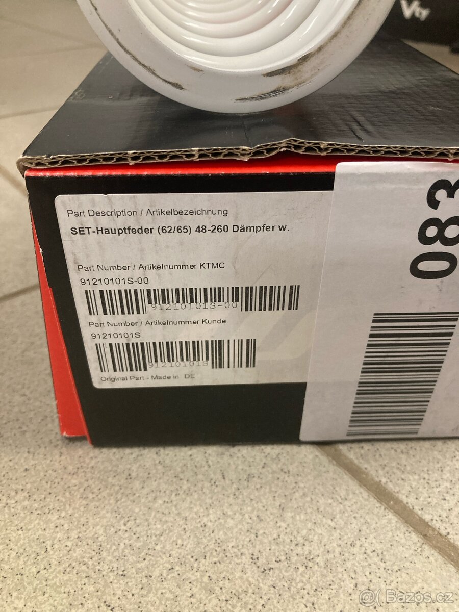 Zadni pružina WP - 4
