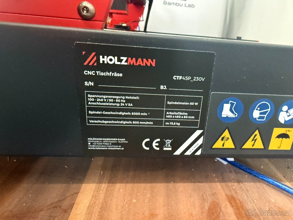 CNC frézka Holzmann CTF45P - 4