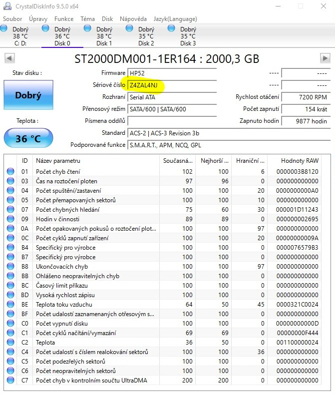 Seagate 3.5" HDD - 2TB - ST2000DM001 #24 - 4