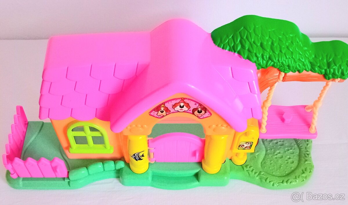 Domeček + sada 6-ti figurek pejsků - 4