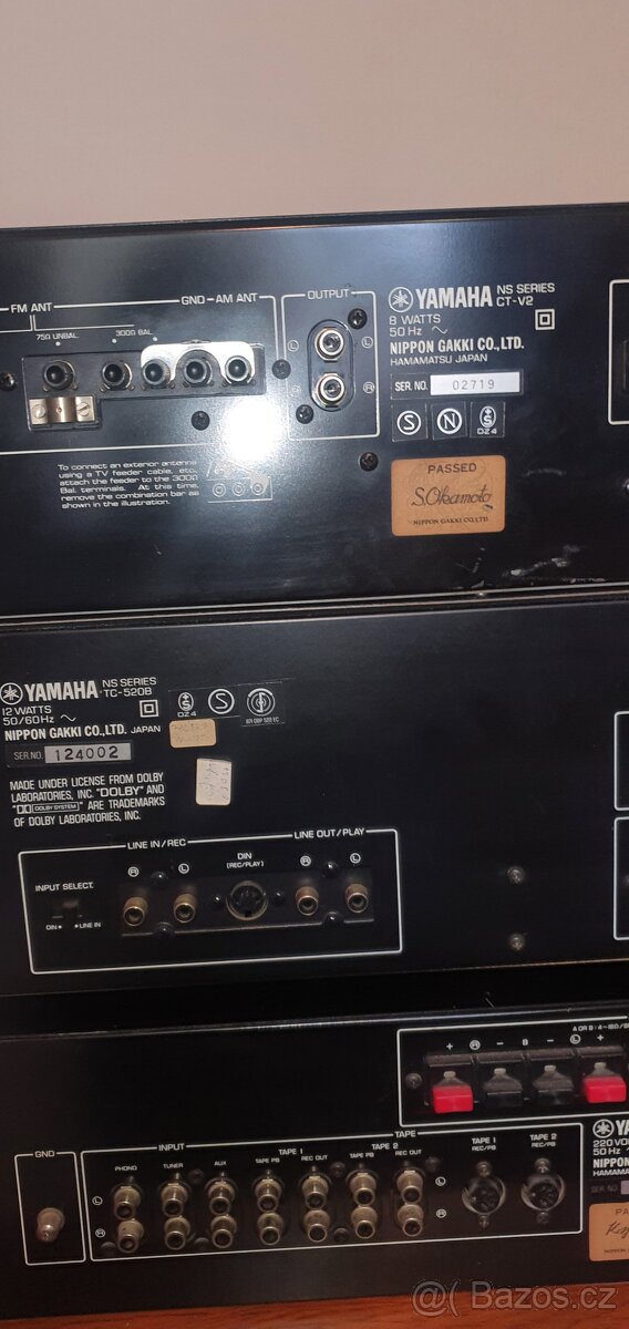 Vintage sestava YAMAHA - 4