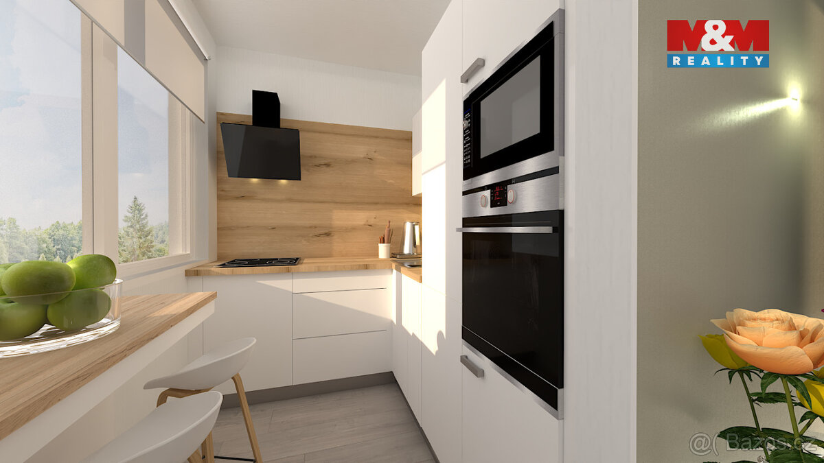 Prodej bytu 1+kk, 29 m², Broumov, ul. Dukelská - 4