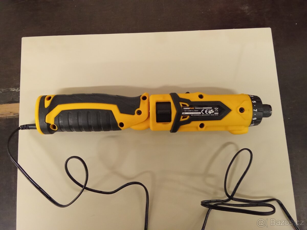 Akumulátorový šroubovák s nabíjecím adaptérem Power Plus - 4